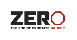 Zero prostate cancer logo